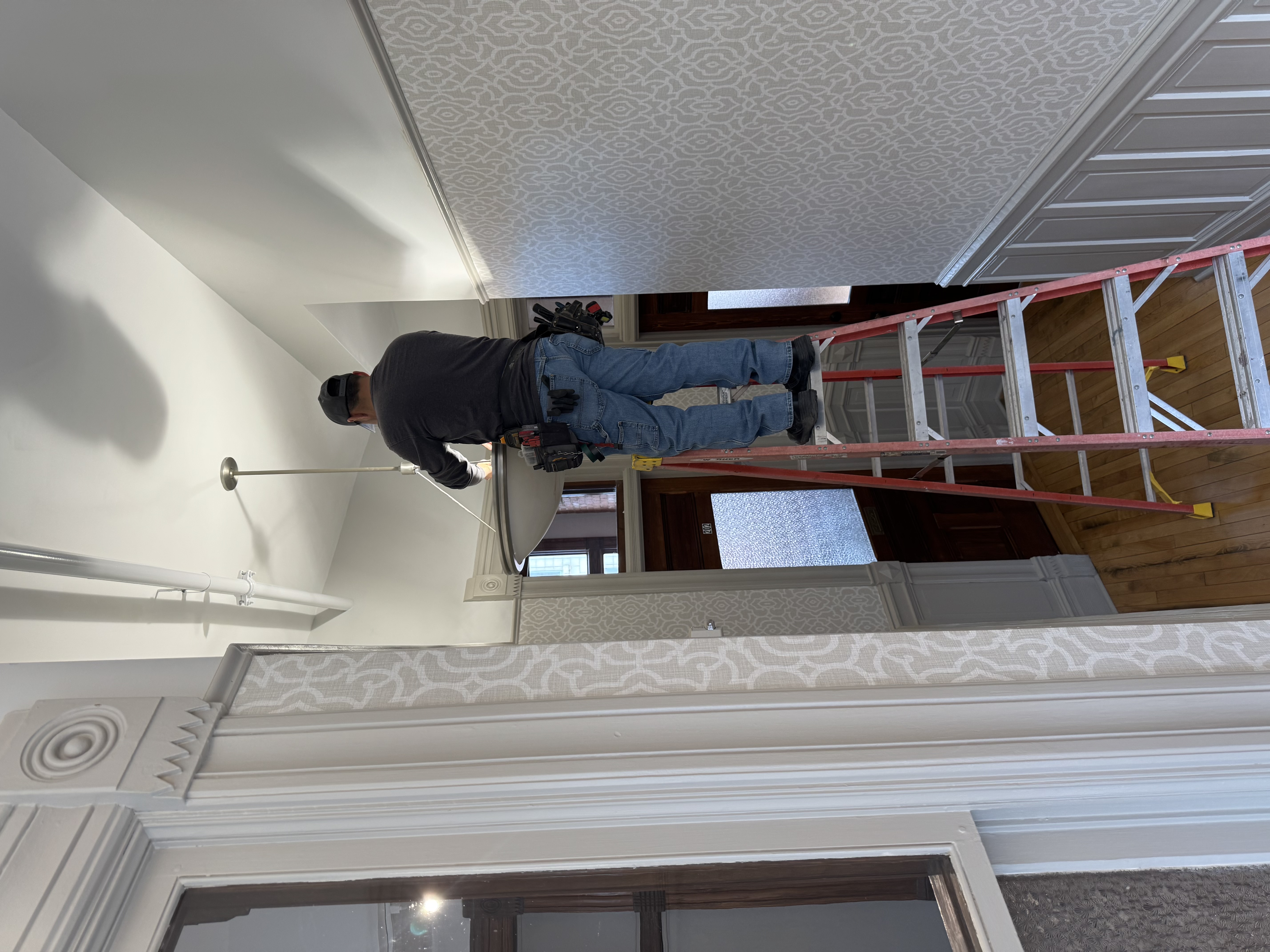 Lighting installation by Trinidad Electric & Solar